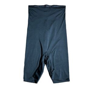 Spanx high waisted black shorts Shapewear closed gusset xl